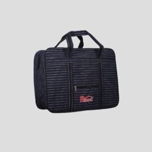 Black Checkered Large Carry Bag