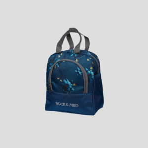 Blue Floral Designer Lunch Bag